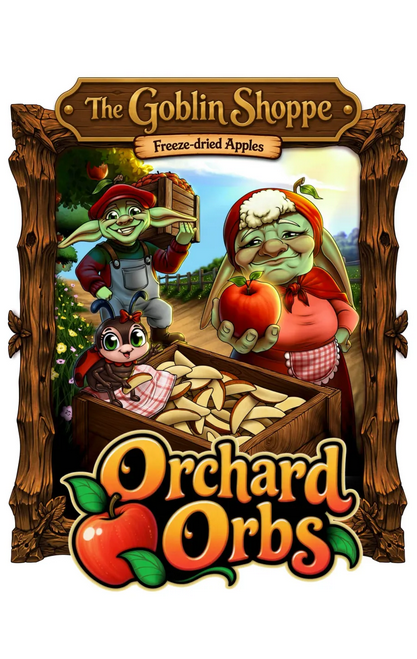 Orchard orbs — Freeze-dried apples